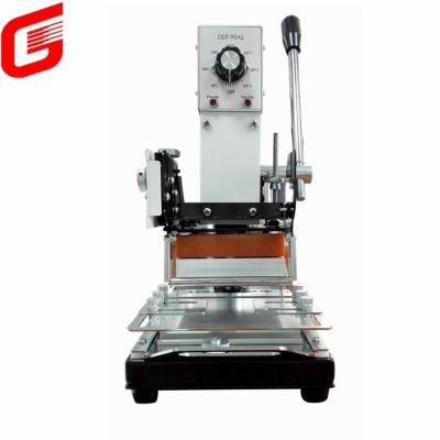 China Hotels Hot Foiling Heat Press Punching Machine PVC Card Making Equipment for sale