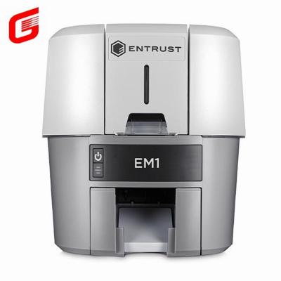 China Color Entrust DATACARD Sig(MA) DS2 EM2 Dulplex Card Printer M1 Double Sided Thermal PVC Card Printer for sale