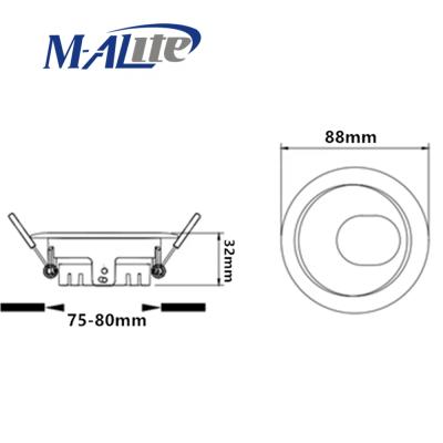 China 2020 Modern LED Spotlight Housing GU10 GU5.3 MR16 CE ROHS Led Spot Light Fixture for sale