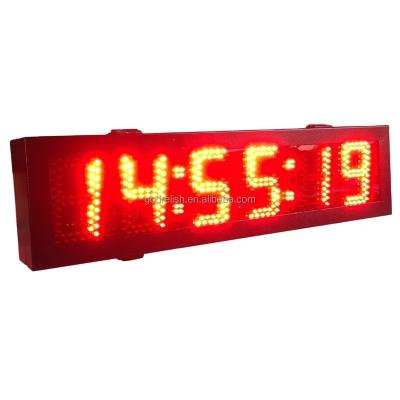 China Godrelish Running Timer 6 Digit 5 ​​Inch LED Giant Outdoor Sports Countdown Clock for sale