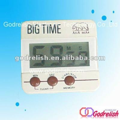 China Big Kitchen Time Digital Kitchen Timer for sale