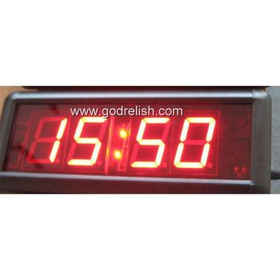 China Outdoor 7 - 23inch 4 Segment Large Digital Outdoor Led Countdown Timer High Quality for sale