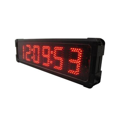 China Multifunctional 6 digit outdoor remote led clock sports countdown timer for sale for sale