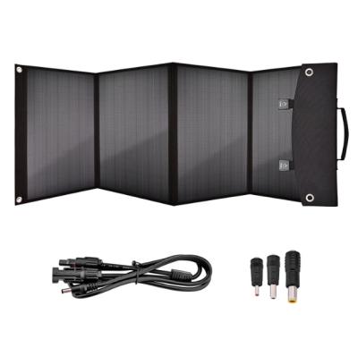 China Fabric + PET High Efficiency 90W Sunpower Folding Solar Panel for sale