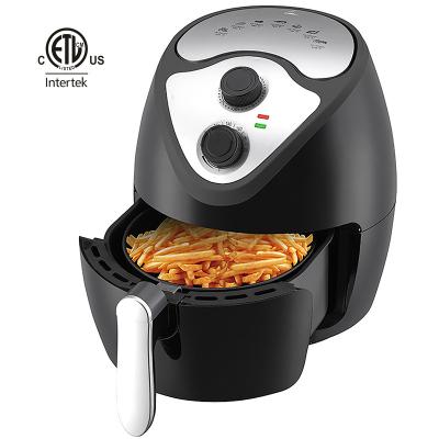 China Hotel 2.6L 1300W Automatic Healthy Oil Free Cooking Air Fryer for sale