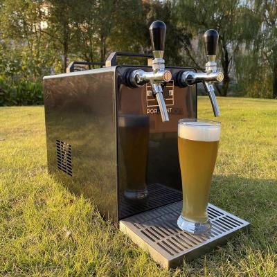 China beer machine draft beer dispenser kegerator coffee cooler 53*22*41cm for sale