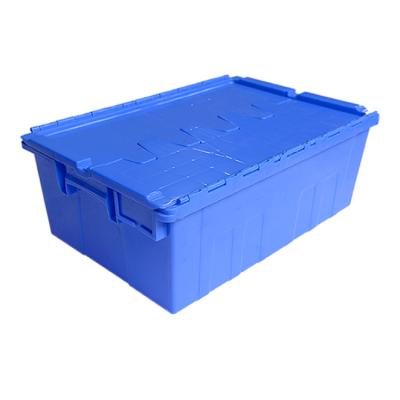 China Logistics Industrial Plastic Storage Containers Rectangle For Sustainable Supply Chain for sale