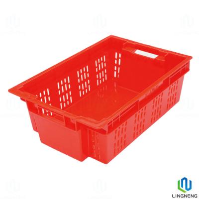 China Specialized for Meat Frozen other Food storage Crate Stackable and nestable crate for sale