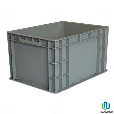 China Logistics Transport Reusable Moving Containers Stackable Plastic Turnover Box for sale