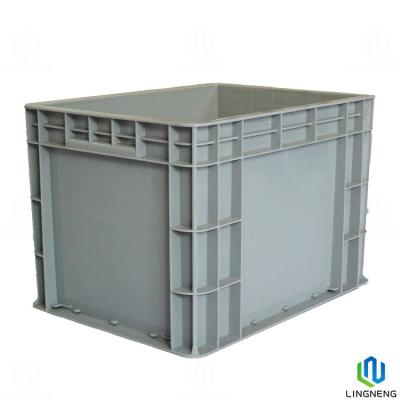 China Custom Rectangular Plastic Stackable Storage Containers For Organizing Warehouse Storage for sale