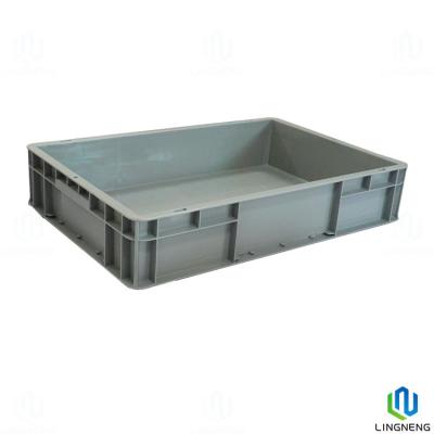 China Removable Logistics Rectangular Plastic Transport Boxes With Lid for sale