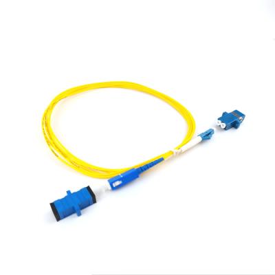 China FTTH FTTX FTTP SC Fiber Jumper 12 Core Single Mode Fiber Tail Support Customization for sale