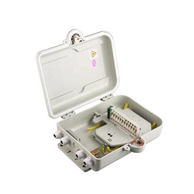 China Outdoor Wall Fiber Optic Cable Box Water And Dust Proof Junction Box Water And Dust Proof Tail Fiber Jumper 1 Straight 16 Junction Box for sale