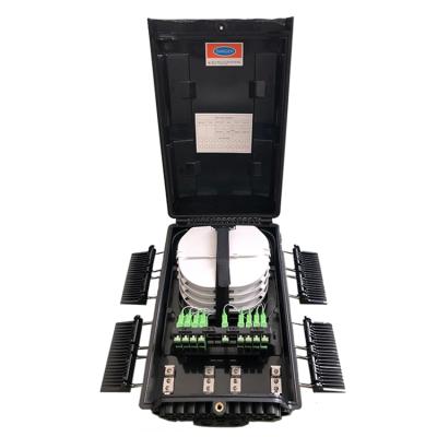 China Water And Dust Proof Fiber Optics Box 24 Core Fiber Optic Distribution Box For Transmission Equipment for sale