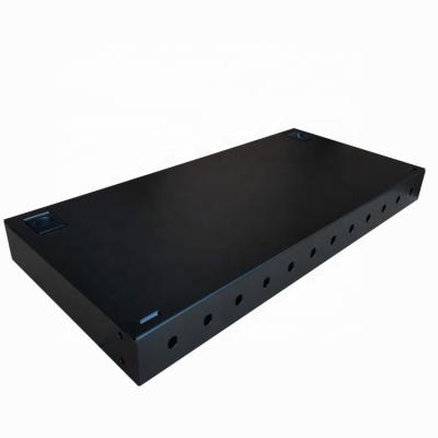 China 19 Inch Metal Port 12 Rack ST Fiber Connector Metal Material for sale