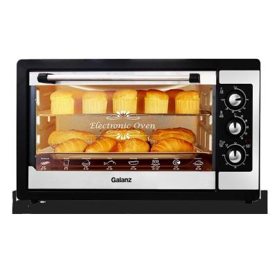 China Hotel Galanz Multifunctional Stainless Steel Black Household 38 Liter High Capacity Electric Oven for sale