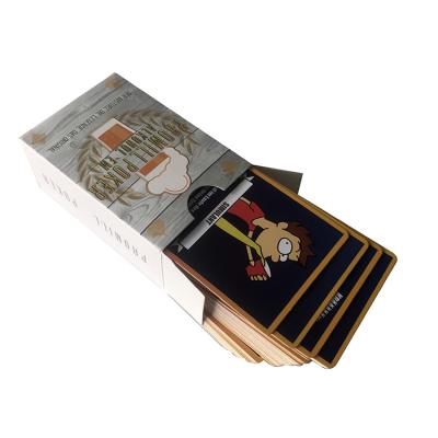 China Paper Personalized Custom Logo Printing Poker Card Set Custom Paper Playing Card Games for sale