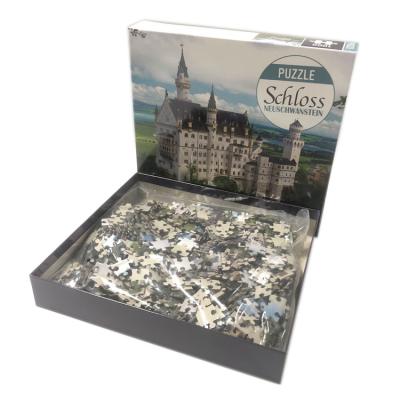 China Custom Adult Board Game High Quality Educational Toy Customized Unique Paper Cardboard 1000 Piece Jigsaw Puzzles for sale