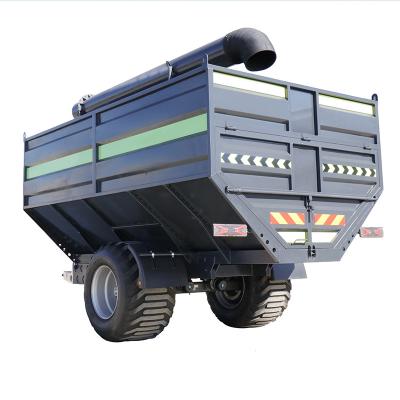 China Grain Transportation Bulk Grain Carrier Tank Trailer Grain Carts For Tractor 18Tons 25 Tons for sale