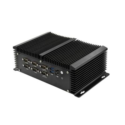 China Ingebedde de Computer8gb RAM 64GB SSD Mini Desktop PC van Intel Core I7-4500U Fanless Te koop