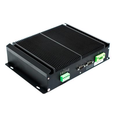 China Celeronj1900 Compacte Minipc 2 Lan Port Industrial Mini Pc met CANBUS-Haven Te koop