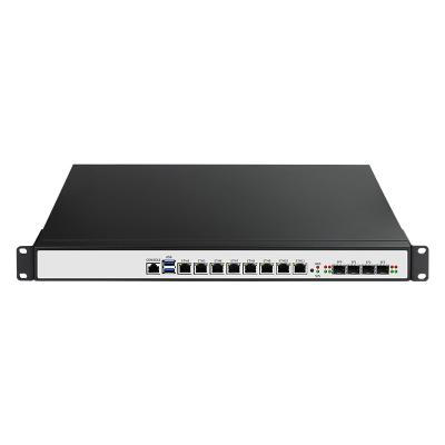 China 1U Pfsense OS Firewall server PC Netwerk Appliance Draadloze mini pc 4x10G netwerk Te koop