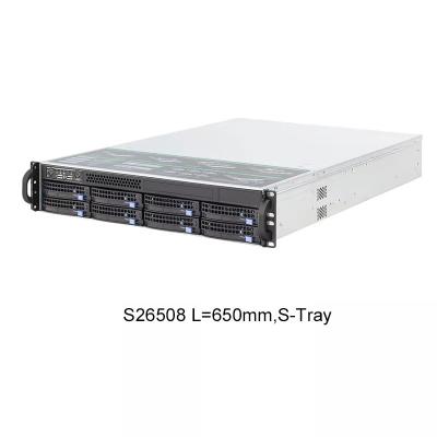 China 2*CPU Intel Xeon Rack Mini PC 16*DDR4 2*NVME 2* Gigabit Ethernet for sale