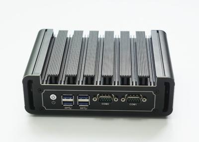 China COM industrial RS232 da porta ethernet 2 de USB2 do PC 6 de Intel I7-7500U Dual Core micro à venda