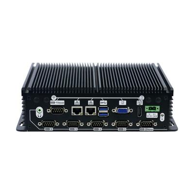 China apoio integrado RS232/RS422/RS485 de Intel HD Graphics da memória de 4G DDR3 mini PC industrial à venda