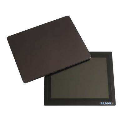 China 15“ de Waterdichte Lcd Vertoning Klantgerichte BNC van IP67 die met Beschermende Dekking wordt ingevoerd Te koop