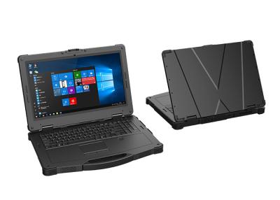 中国 I5 I7 SPI IP65 Windows 10の険しいラップトップ15.6のインチ700cd/m2 販売のため