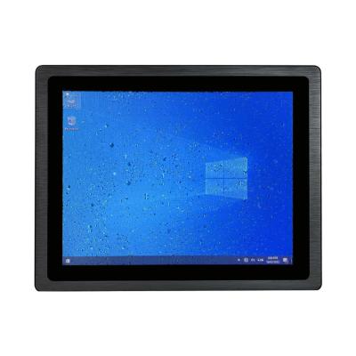 Cina PC incastonato monitor alto del pannello di tocco di luminosità 15inch per ettichettare chiosco in vendita