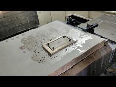 CNC machining for a 7“ monitor frame