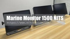 Marine LCD Monitor 1500 NITS IP67 Waterproof With Touch Screen