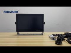 Industrial 17.3“ IP67 Waterproof Monitor Optical Bonding 1000 Nits Anti Glare