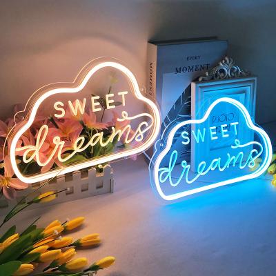 China Easy Installation Rich Color /Dimmable Rope Lamp Anime Name Logo Letters Event Party LED Neon Sign Commercial Customization Light for sale