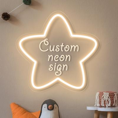 China Easy Installation Rich Color /Dimmable Custom Acrylic Board Engraving For Business Gaming Wall Decor Logo Lamp LED Neon Sign for sale