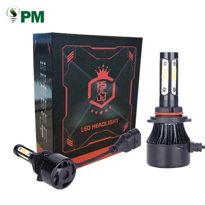 China Car Led Headlight Bulb 124 Waterproof Led Spider 12-24V 2400lm ip65 9006 (348_) for sale