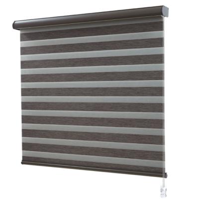 China Manufacturer Wholesale Ready Made Minimalist Fabric Zebra Blind For Window for sale