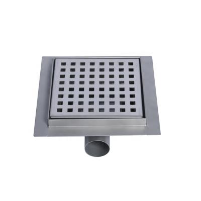 China 2022 New Design Floor Drain Modern Professional Stainless Steel Floor Drain Shower Square Type Cover for sale