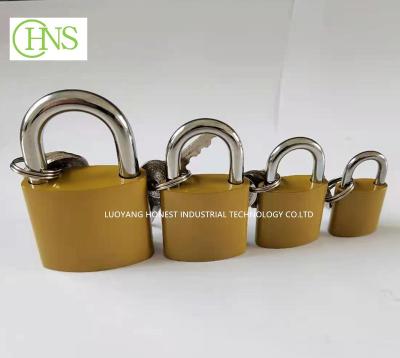 China High quality key feature cheap price in store beautiful brass padlock for sale