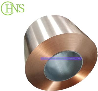 China Single Copper Transformer Strip Copper Foil For Power Transformer Winding for sale