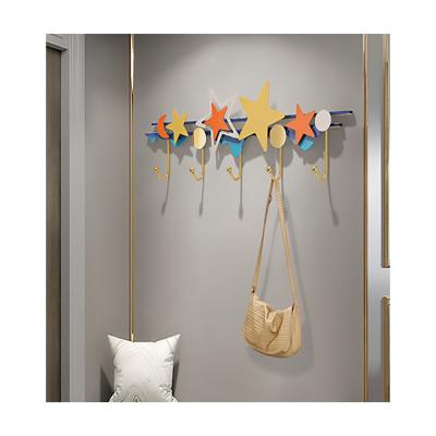 China Modern Simple Minimalist Door Back Hook Hanger Wall Hanging Bedroom Door Clothes Hanger Clothes Rack for sale