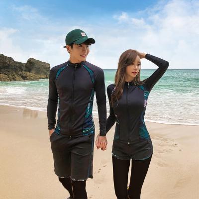 China Antibacterial Wetsuit Diving Suit Sheath Long Long Pants Surf Suit Sunscreen Zipper Style Swimsuit Wetsuits for sale