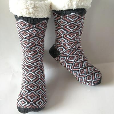 China Breathable Made Of Top Quality Pom Pom Thermo Socks Customized Socks From China for sale