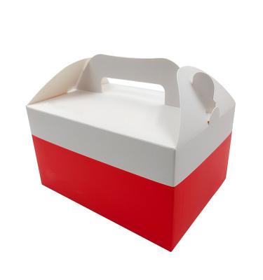 China High Quality Kraft Paper Food Box Fish and Chips Paper Boxes Paper Hamburger Box for sale