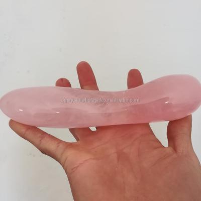 China China good quality natural rose quartz crystal massage magic wands,crystal dilods,sex crystal magic wands for sale