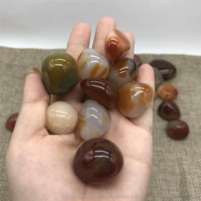 China China price of natural polished rough blood agate stone tumble stone for sale