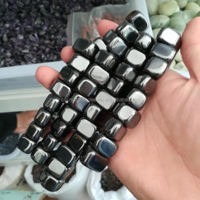 China China Natural Magnetic Hematite Tumble Stone, Crystal Tumble Stone for sale