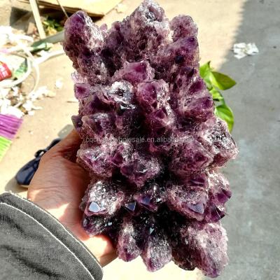 China China 3kg Natural Amethyst Mineral Specimen, Spiritualist Amethyst Crystals for sale